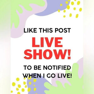 Like to receive notifications when I go live!